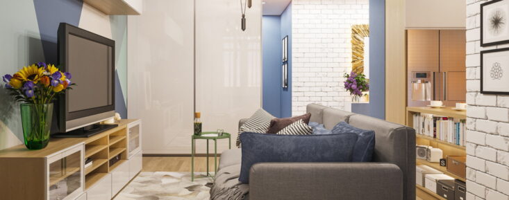 View of living room